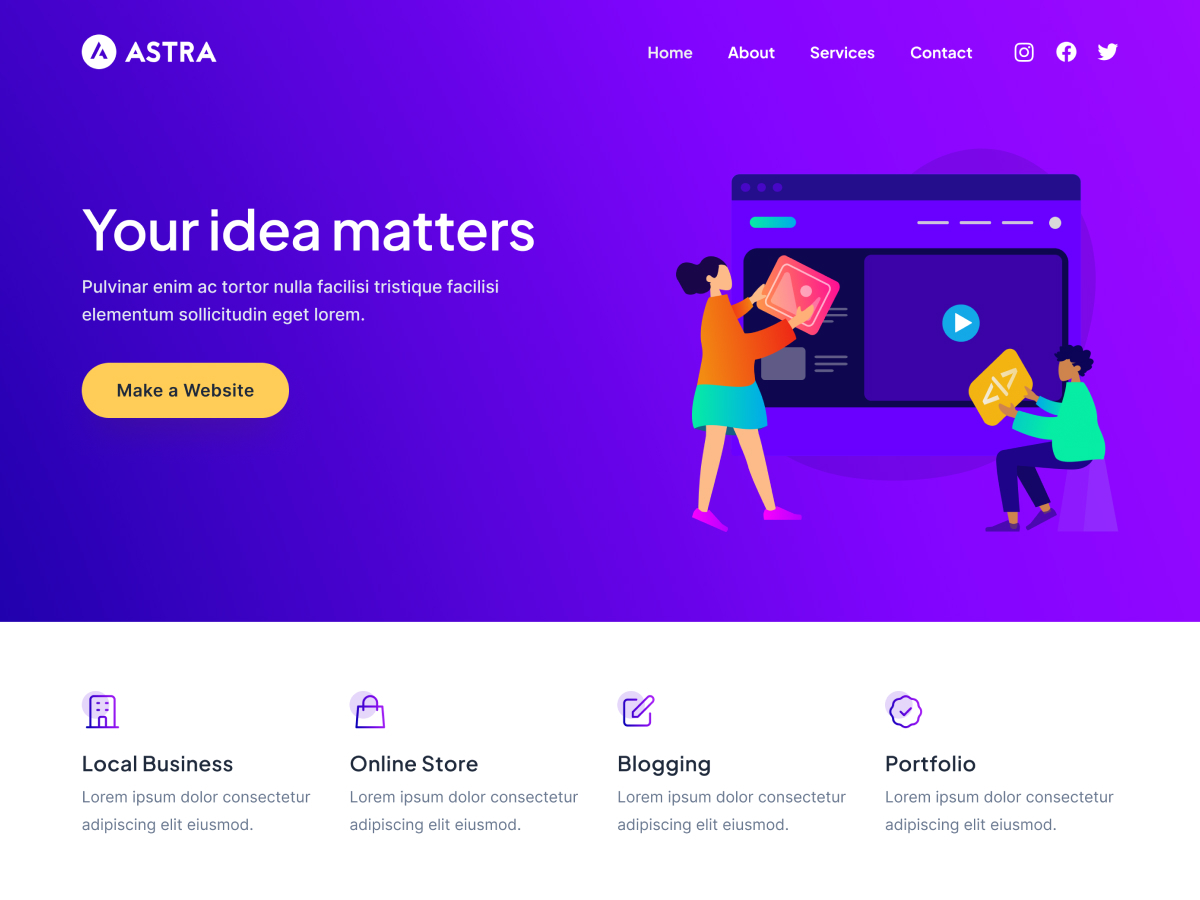 theme screenshot